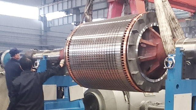 臥龍防爆電機集團專用動平衡機！